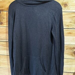 Lululemon Black hooded Sweater with Pocket